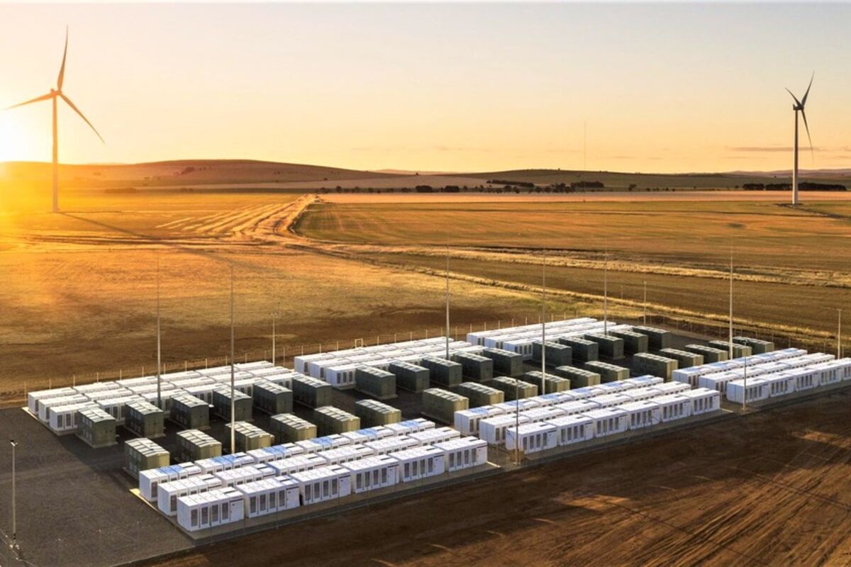Hornsdale Power Reserve Tesla Megapack lithium ion battery energy storage system