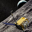 NASA moon orbiter discovers iron titanium metals for lunar base development
