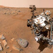 NASA’s Perseverance Mars rover selfie over a rock nicknamed Rochette.