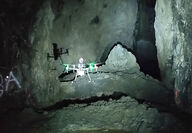 Exyn Drone UAV mapping underground development at gold mine Finland