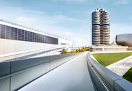 BMW Group headquarters in Munich Germany EV electric vehicles