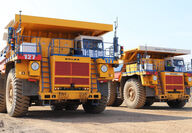 Automous mining trucks Zyfra sensors Huawei 5G network SUEK coal mine Russia