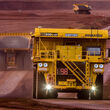 Autonomous self driving mining truck equipment at Australian mines