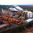 Rio Tinto’s Yarwun alumina refinery in Queensland, Australia.