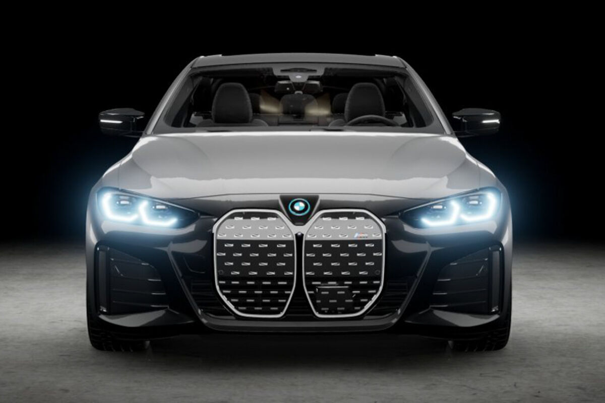 The front of BMW's next-generation of EVs or NEUE KLASSE.
