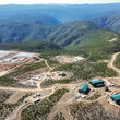 Aerial view of the surface mine facilities at the Idaho Cobalt Operation.