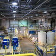 The inside of Electra Battery Materials’ cobalt refinery in Ontario.