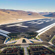 Tesla's massive expanded Gigafactory in Nevada.
