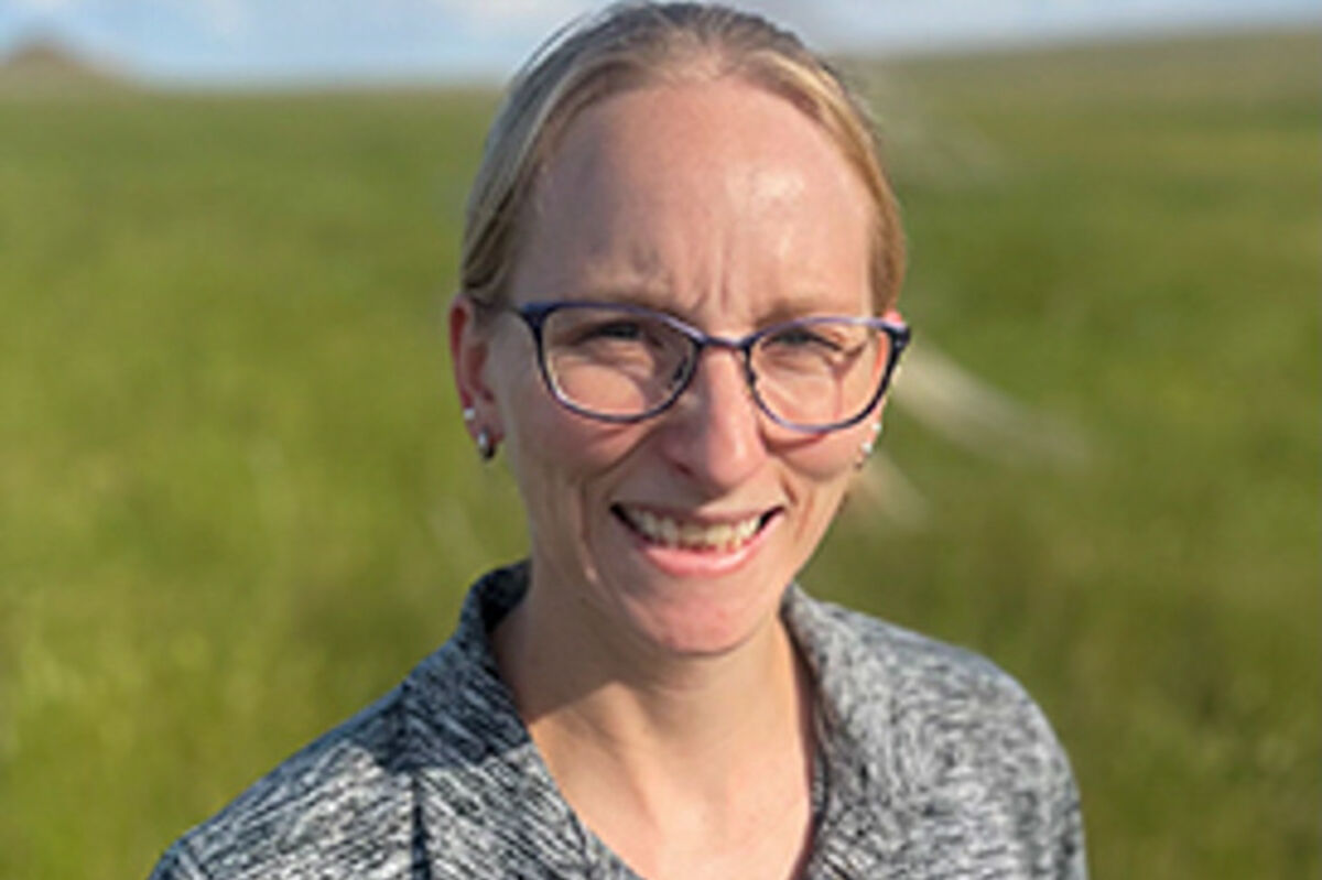 Dr. Amy McBrayer, new doctoral postgraduate at South Dakota Mines.