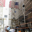 NASA Psyche asteroid National Aeronautics Space Administration solar array panel