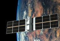 Fleet Space Technologies’ Centauri 4 low earth orbit satellite above Earth.