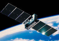 Image of a Fleet Space nanosatellite over Earth.