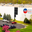 Outside photo of American Battery Solutions’ ABMC in Springboro, Ohio.