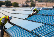 First Solar photovoltaic PV panel installation renewable energy United Statees