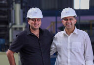 CEO Nishchay Chadha and CTO Vipin Tyagi, cofounders of Ace Green Recycling.