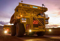 High speed wireless networks in mines autonomous mining equipment