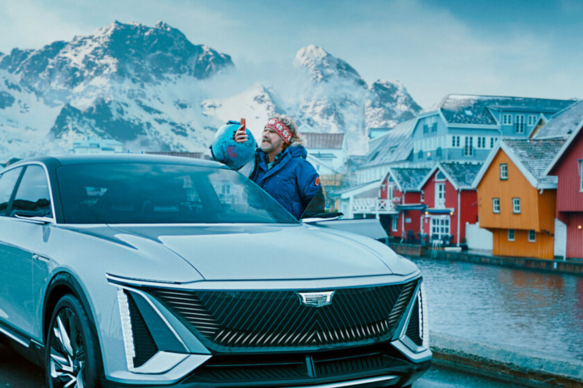 General Motors Electric Vehicles EV Will Ferrell Superbowl LV Norway Awkwafina
