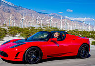 Tesla Roadster renewable energy wind turbines lithium ion batteries