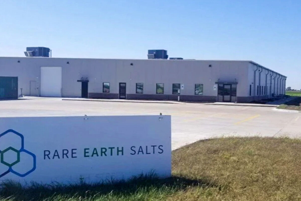 Rare Earth Salts 50,000-square-foot headquarters in Nebraska.