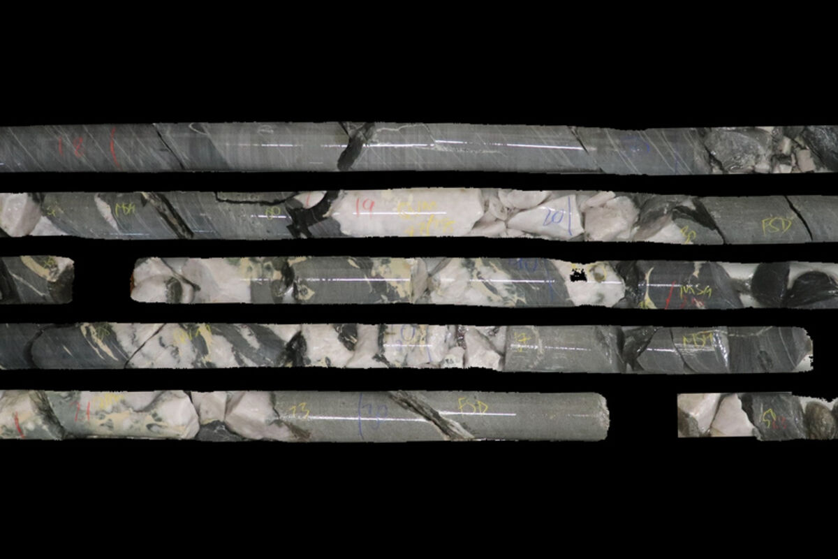 Artificial Intelligence AI mineral exploration drill core log photo analysis