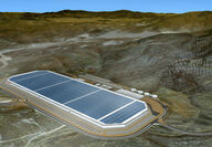 Tesla Giga Nevada lithium-ion battery electric vehicle EV manufacturing plant