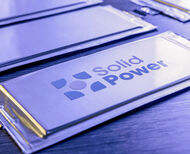 Battery cell pouches made with Solid Power's sulfide-based electrolyte.
