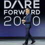 Stellantis CEO Carlos Tavares presentation at the Dare Forward 2030 conference.